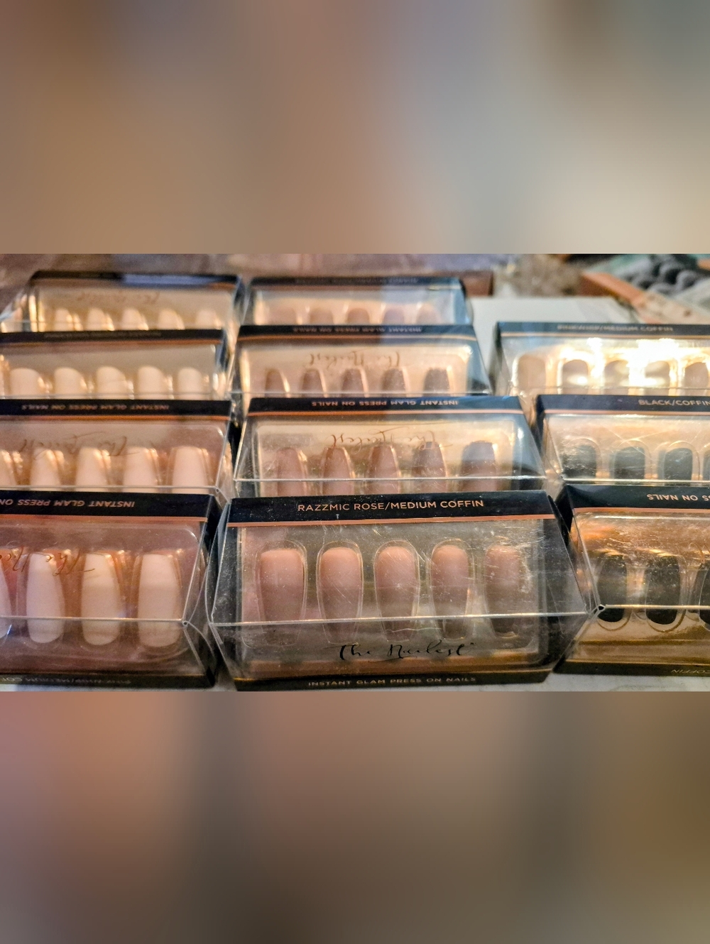 Press On Nails 10 Sets With Glue